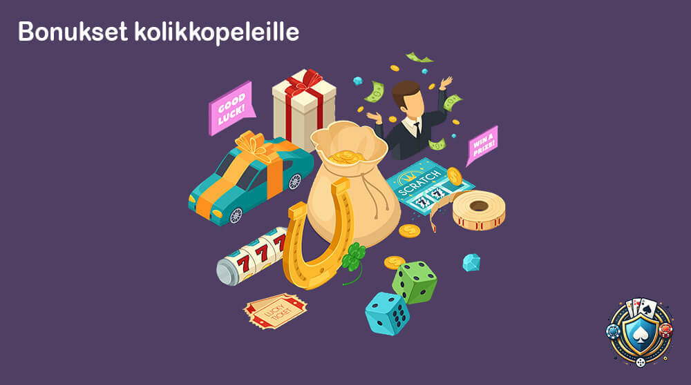 Bonukset kolikkopeleille