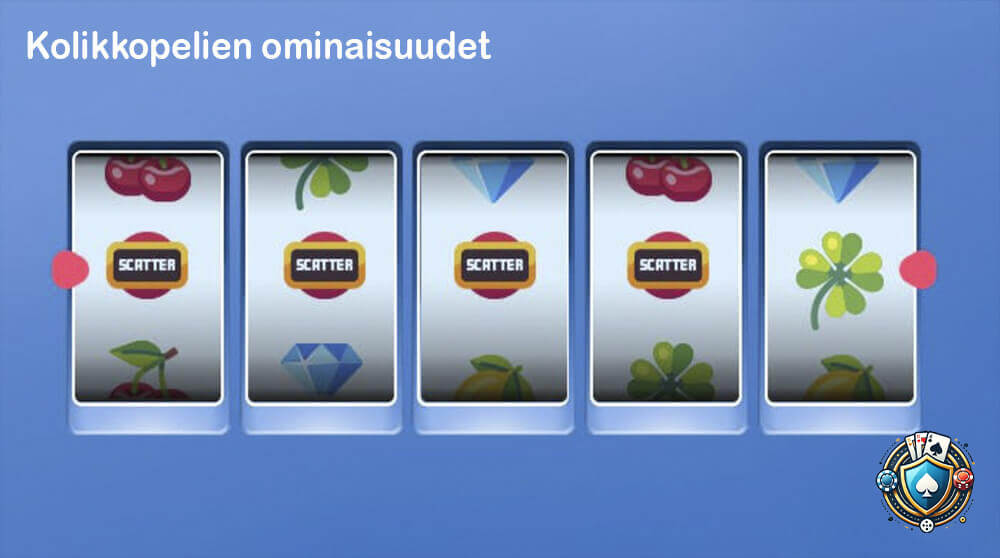 Pelien ominaisuuksia